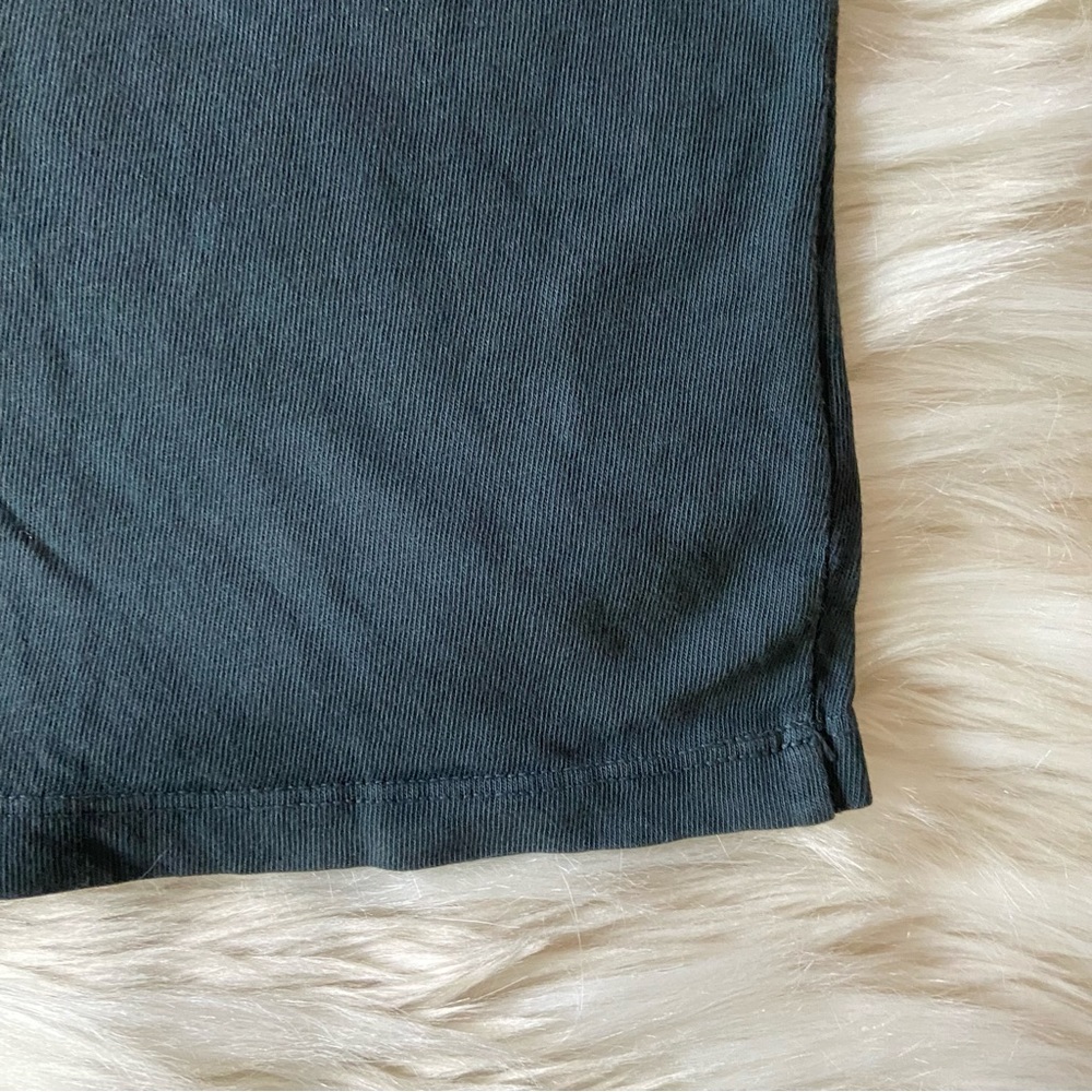 Free People Black Silver Aaliyah One in a Million Oversized Relaxed T-Shirt Sz M - Picture 6 of 11